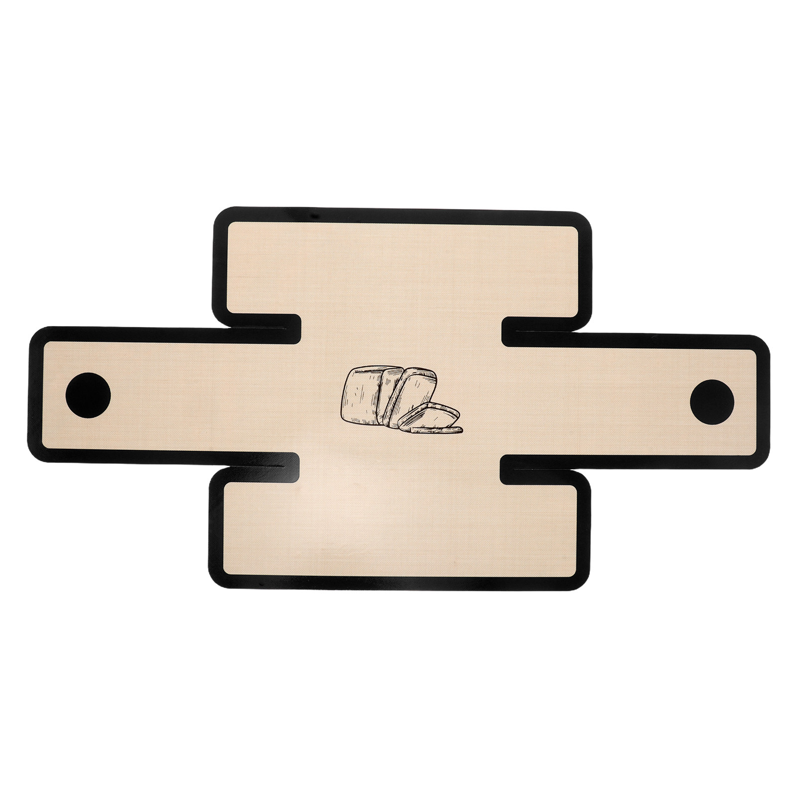 Heat Mat Silicone - Tapete de silicona reutilizable para hornear