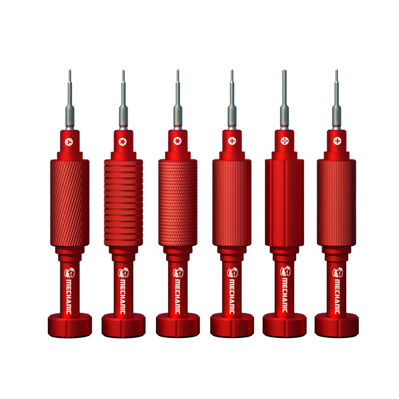 Pentalobe Screwdriver Set - MECHANIC iShell 3D destornillador rojo magnético