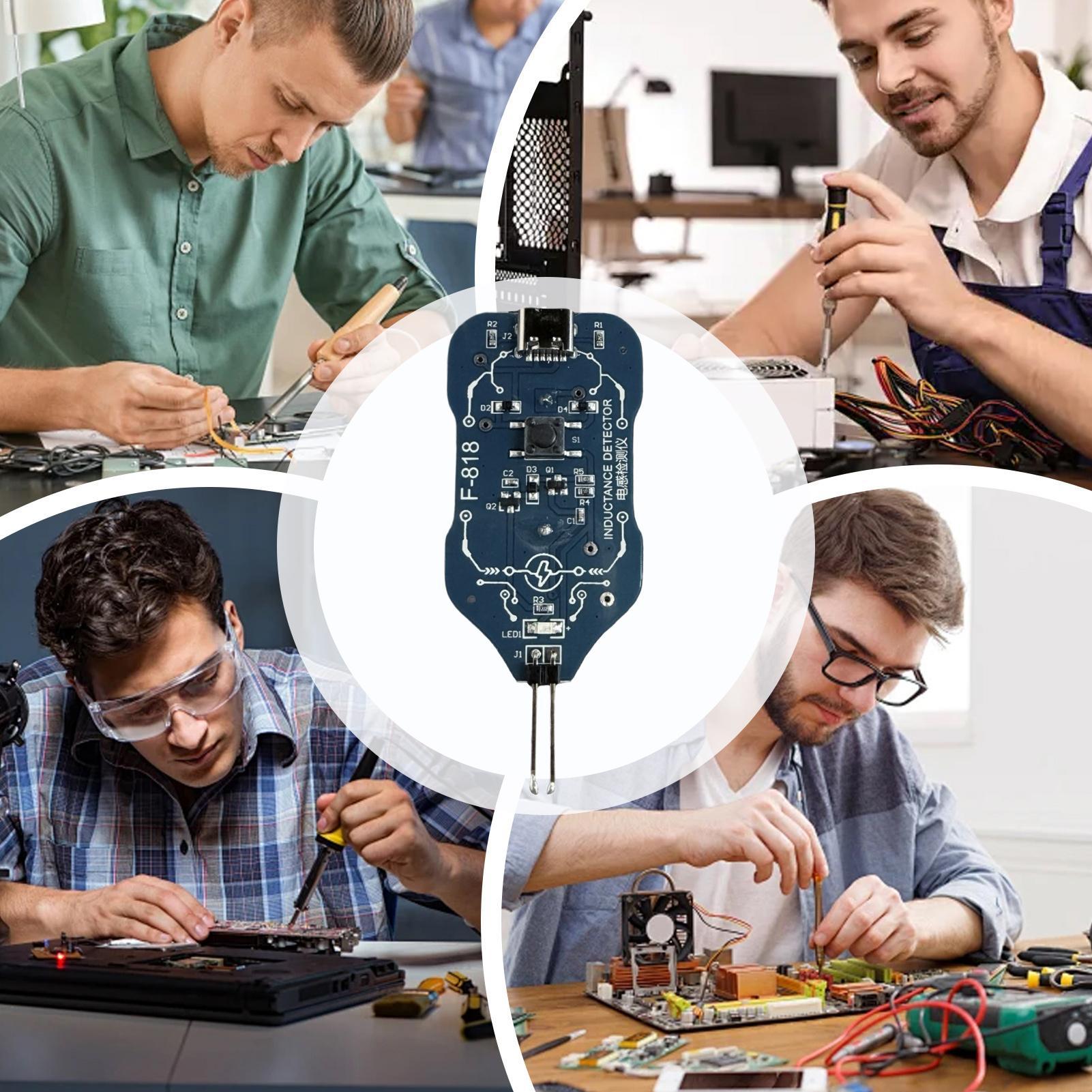 Electronics Repair For Beginners - Probador de Inductancia, Detector Eléctrico, Medidor