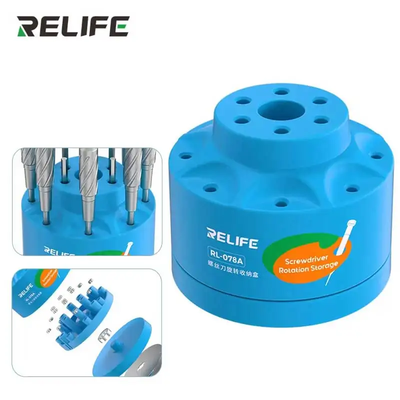 Pentalobe Screwdriver Set - Caja de almacenamiento giratoria para destornillador