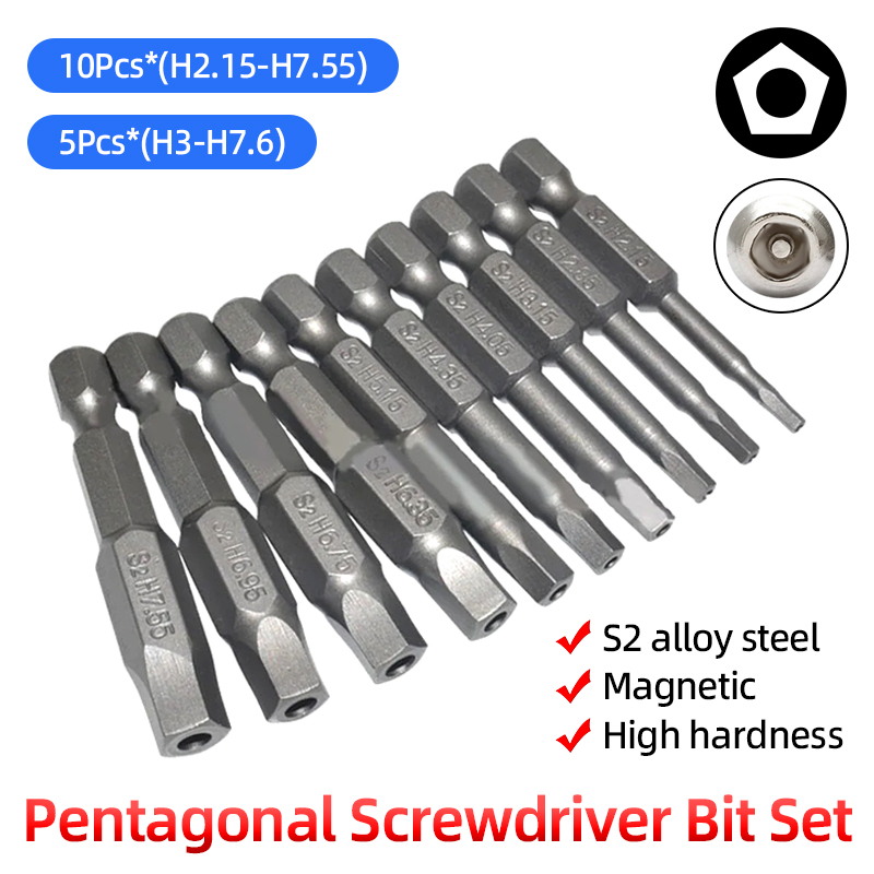 Pentalobe Screwdriver Set - Juego de puntas de destornillador Pentagonal