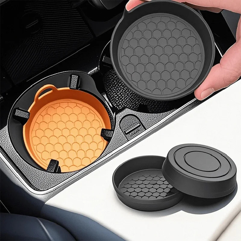 Heat Mat Silicone - 2 Posavasos de Silicona Ecológicos para