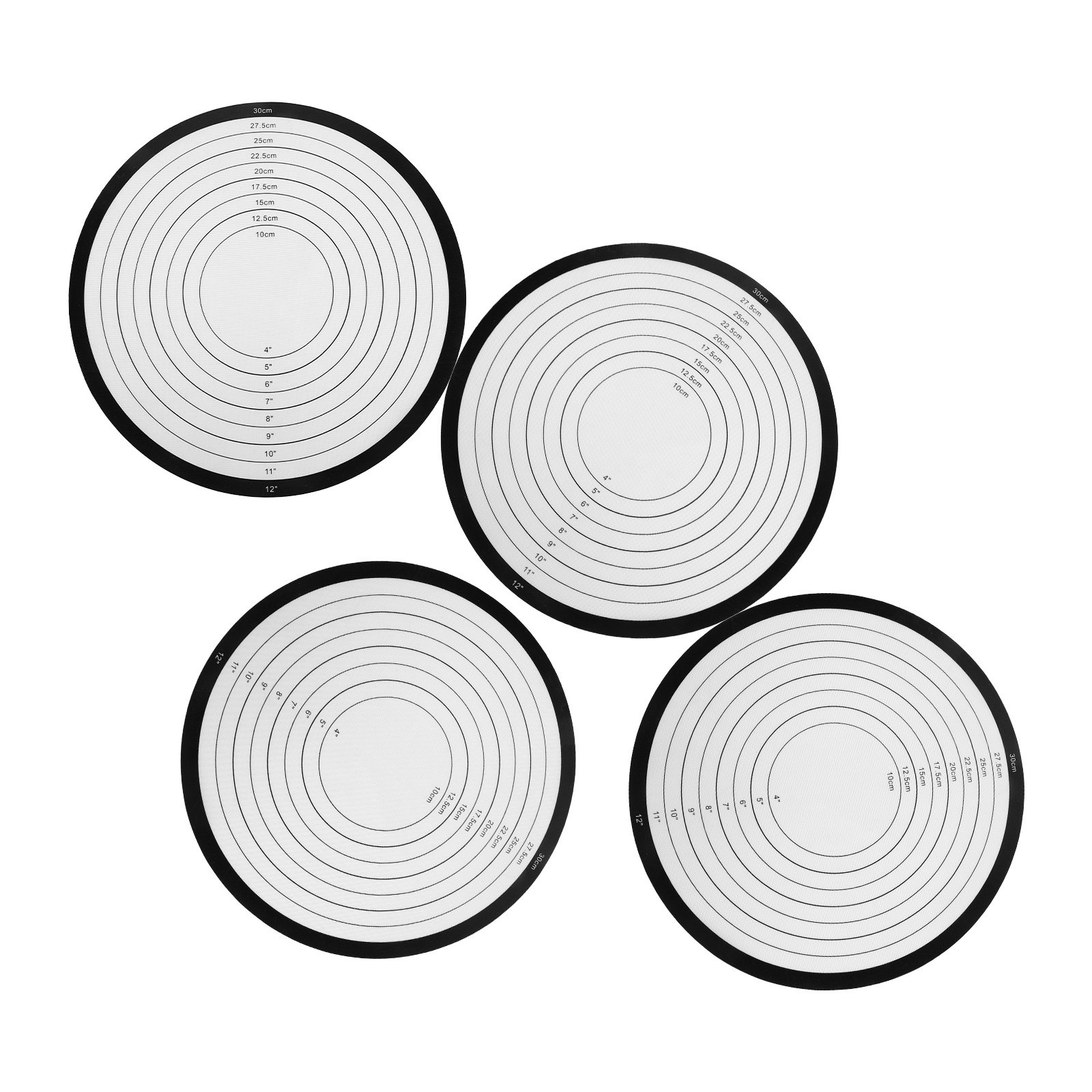 4 alfombrillas redondas de sil - Heat Mat Silicone reseña y precio