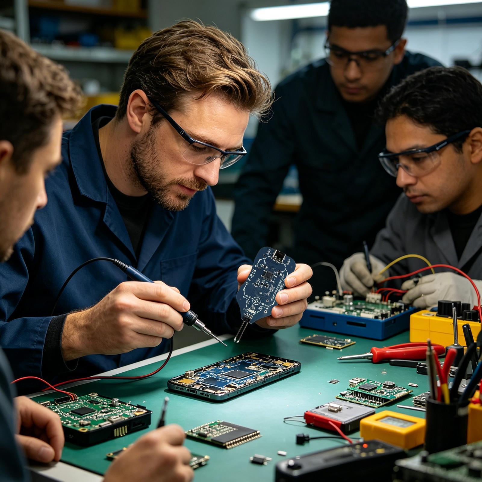 Probador de Inductancia, Detec - Electronics Repair For Beginners reseña y precio